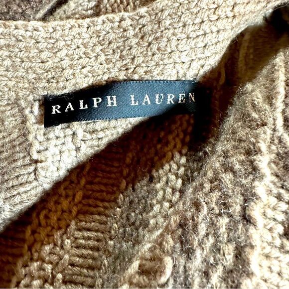 Ralph Lauren Black Label Cashmere Serape Ruana - Picture 2 of 16